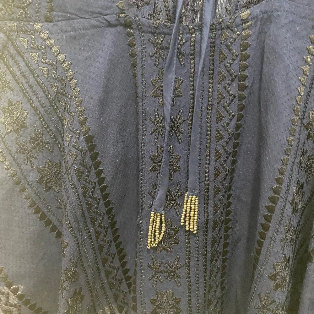 Free‎ People Embroidered Top, Size S/P